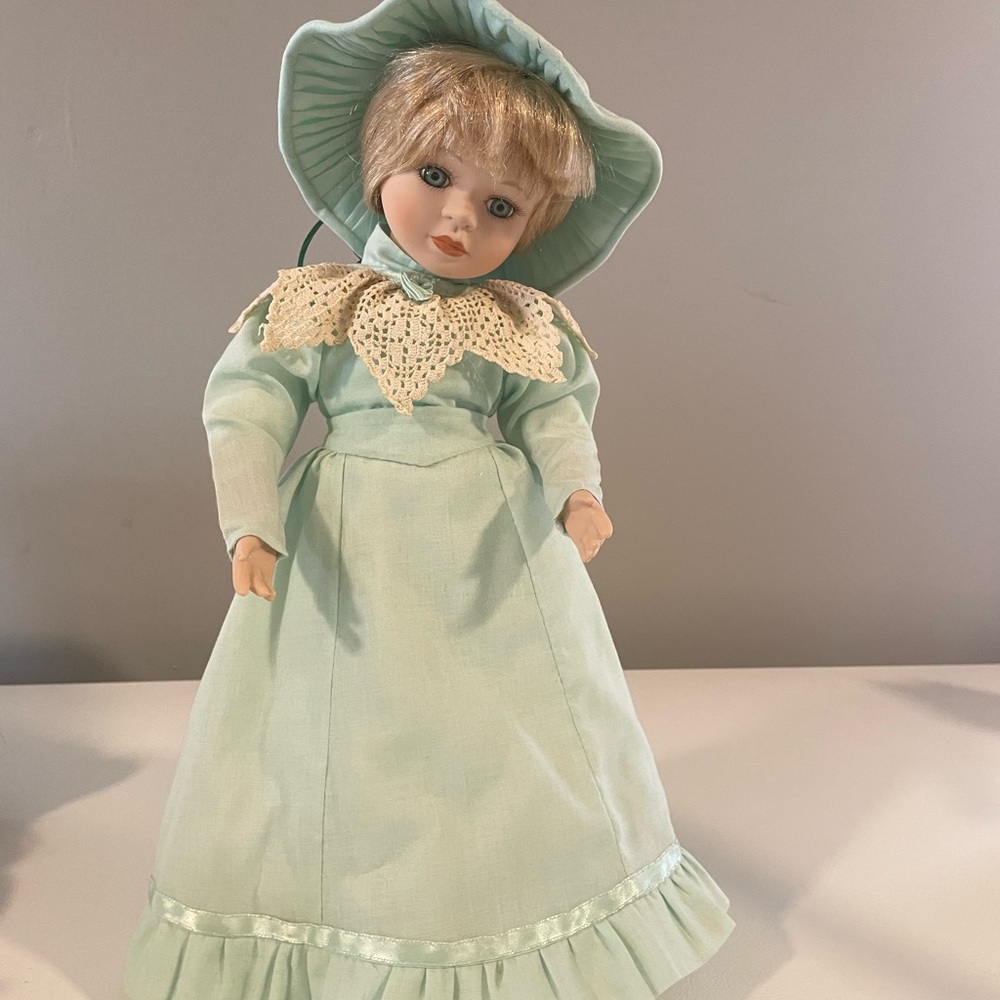 Porcelain doll.